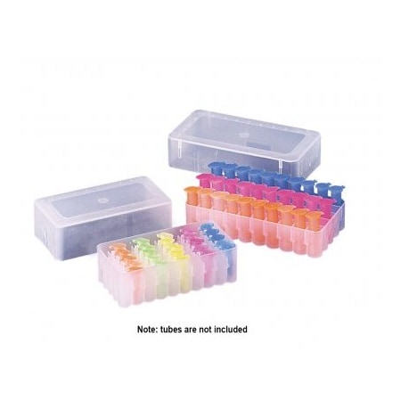 Scientific Specialties Tube Storage Racks with Lid, 0.5 ml, 5PK 400222